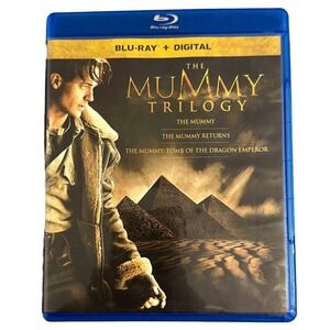 Universal The Mummy Trilogy Blu-ray Brendan Fraser 3-Movie Set No Codes